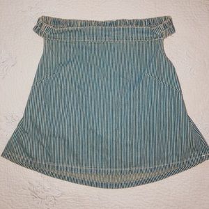 Strapless / backless top